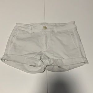 American Eagle Twill Midi Shorts